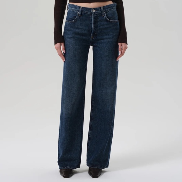 Citizens Of Humanity Denim - Annina High Rise Wide Leg 30" in Westwood size 24